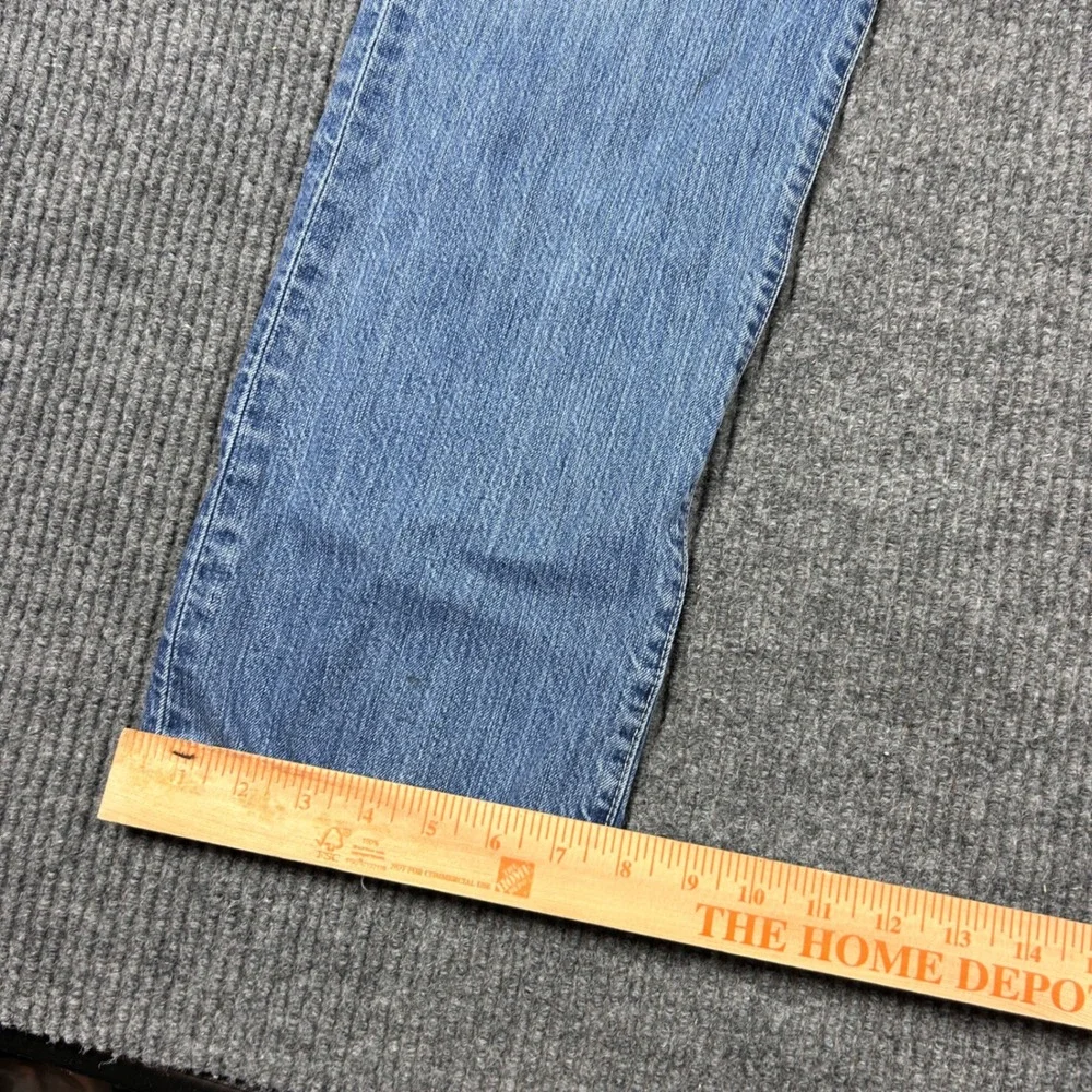 Polo Ralph Lauren Jeans Mens 36x32 Hampton Straight Blue Distressed RN41381